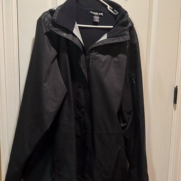 UNDER ARMOUR 3XL JACKET with hood, never worn. - Picture 2 of 11
